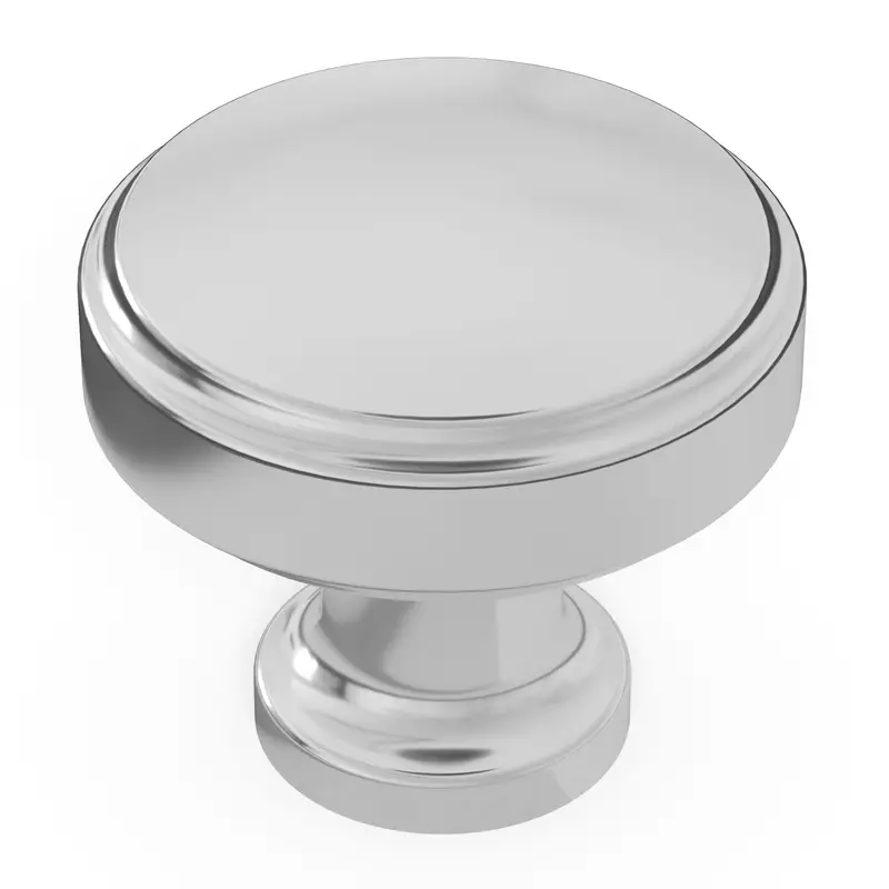 1-1/4-Inch Diameter Piper Cabinet Knob In Chrome 2