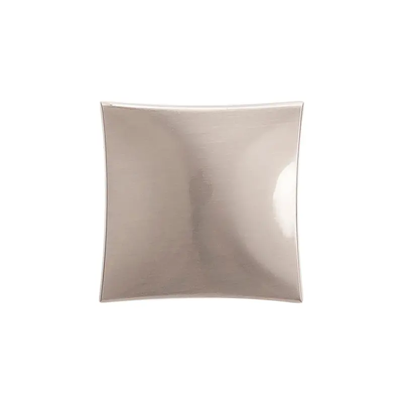 1-1/4-Inch Square Twist Cabinet Knob In Satin Nickel 1