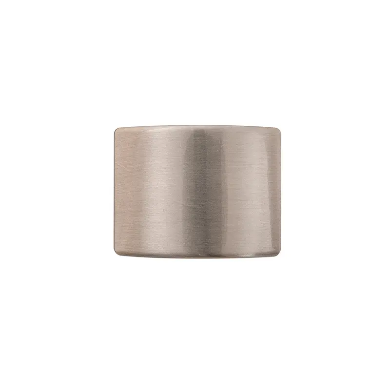 1-3/8-Inch × 1-1/8-Inch Rectangular Satin Nickel Cabinet Knob – Raleigh Style 1