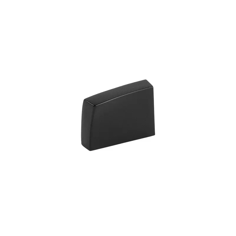 1.4375-Inch By 0.5625-Inch Flex Cabinet Knob – Matte Black Finish 1