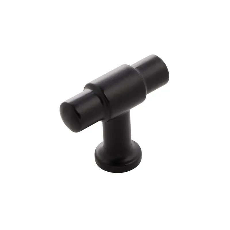 1-5/8" X 5/8" Piper T-Knob In Matte Black 1