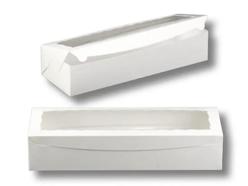 12-Cup Cupcake Carrier Box With Window & Insert – Two-Row Layout 1