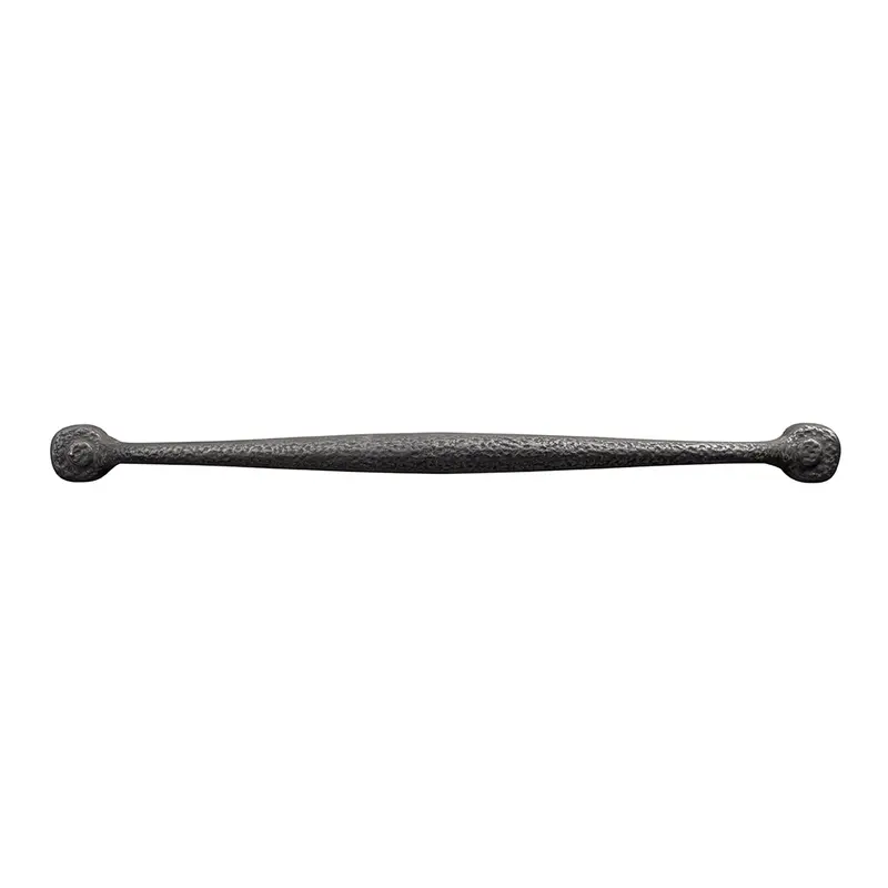 12-Inch Black Iron Cabinet Pull – Dramatic Industrial Hardware 1