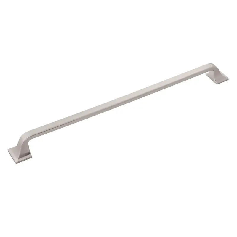 12-Inch Center-To-Center Forge Cabinet Pull In Satin Nickel 1