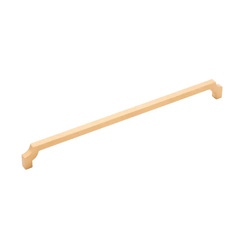 12-Inch Monarch Cabinet Pull – Brushed Golden Brass Finish (305Mm Ctc) 1