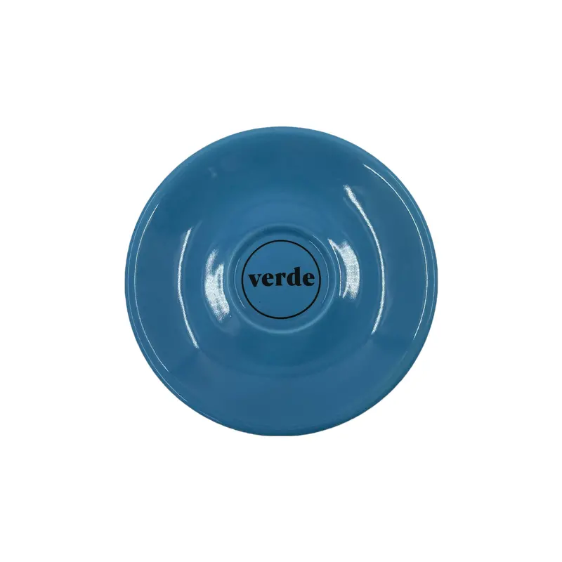 12Cm Blue Espresso Saucer – Stylish Ceramic Design 1