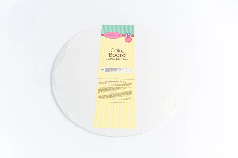 14-Inch White Round Mdf Cake Board – 5Mm Thick, Pack Of 40 1