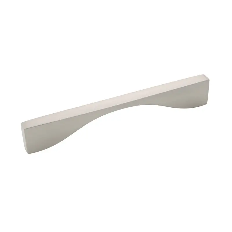 160Mm Channel Drawer Pull In Satin Nickel 1