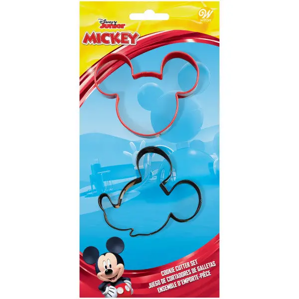 2-Piece Mickey Mouse Cookie Cutter Set – Wilton Disney Junior 1