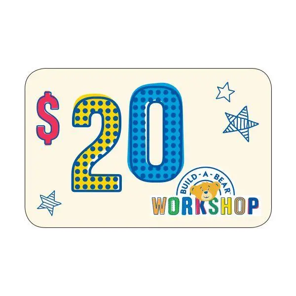 $20 Physical Gift Card For In-Store Redemption 1