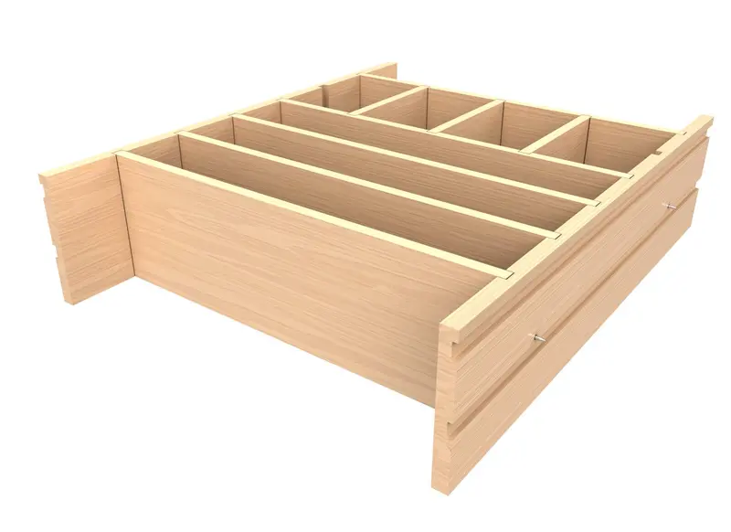 27-Inch And 30-Inch Deep Drawer Divider System For Custom Organization 1
