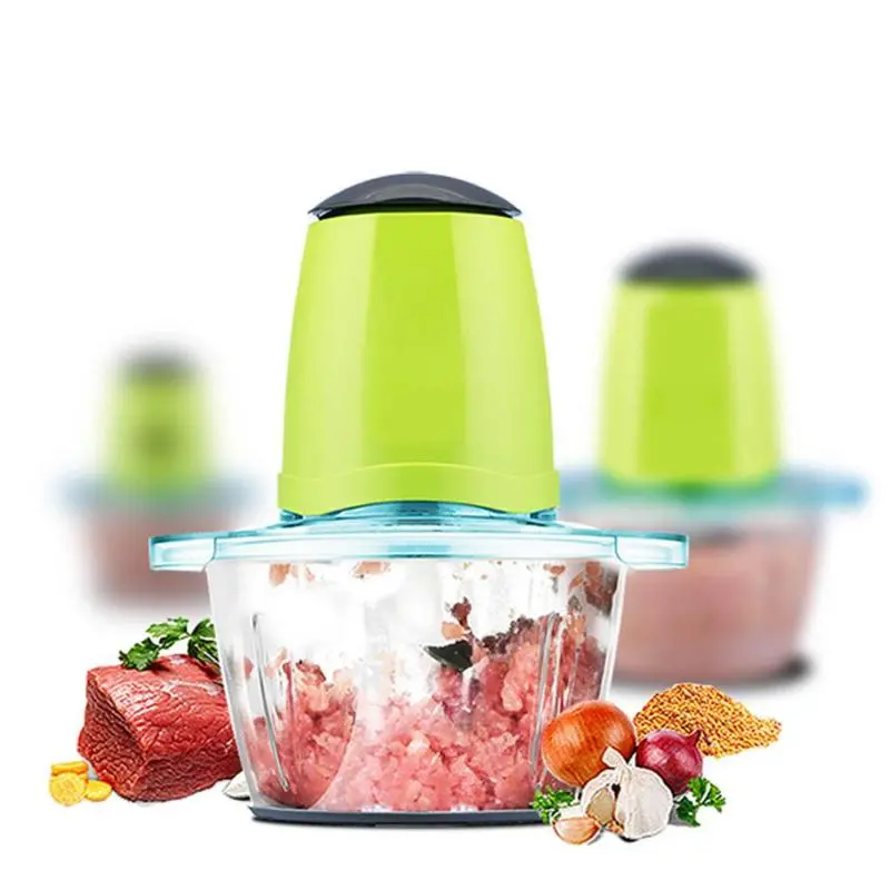 2L Electric Food Chopper & Grinder – Multi-Function Kitchen Processor For Meat, Vegetables, And More 1
