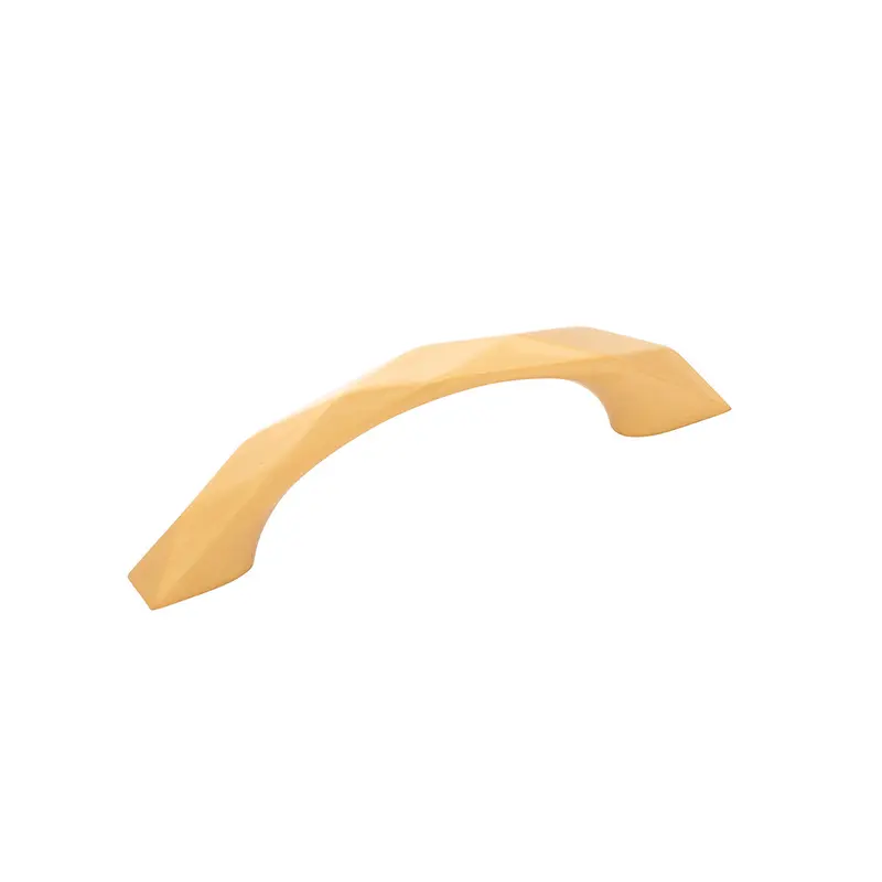 3-Inch Center-To-Center Karat Cabinet Pull In Brushed Golden Brass 1