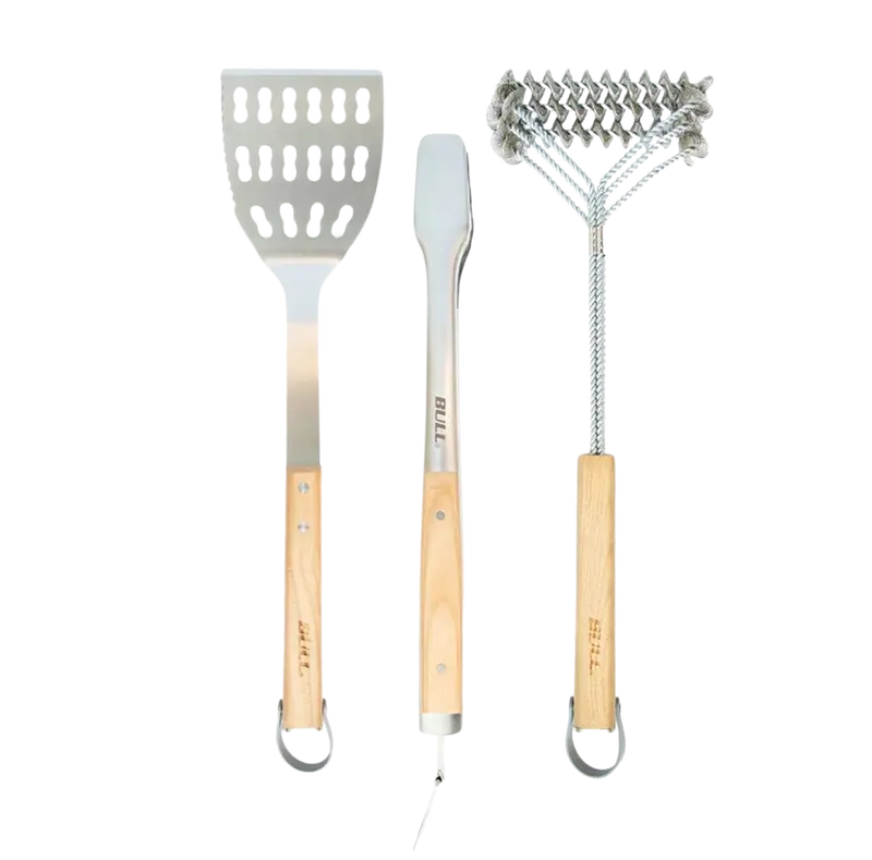 3-Piece Premium Bbq Utensil Set 1