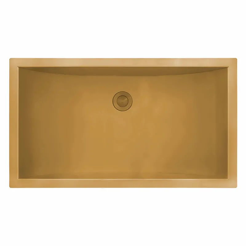 34 X 14 Inch Undermount Kitchen Sink – Brushed Stainless Steel 1