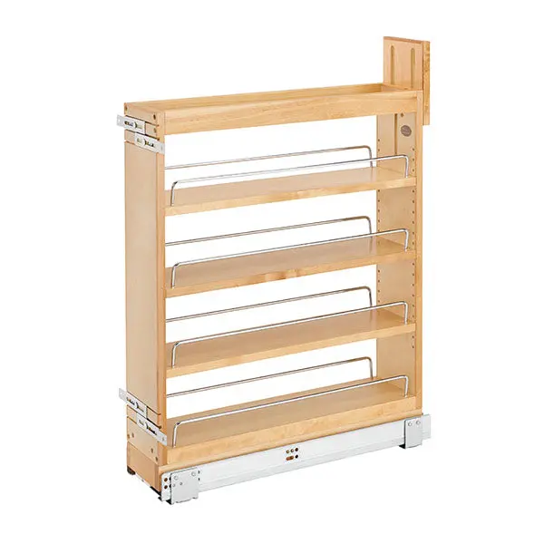 5-Inch Compact Pull-Out Spice Rack For Narrow Cabinets 1