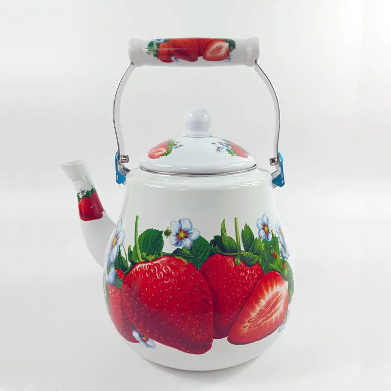 5-Litre Agate Royal Enamel Tea Kettle With Elegant Finish 2