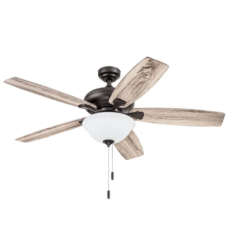 52" Cannes Indoor Pull-Chain Ceiling Fan – Classic Design 1