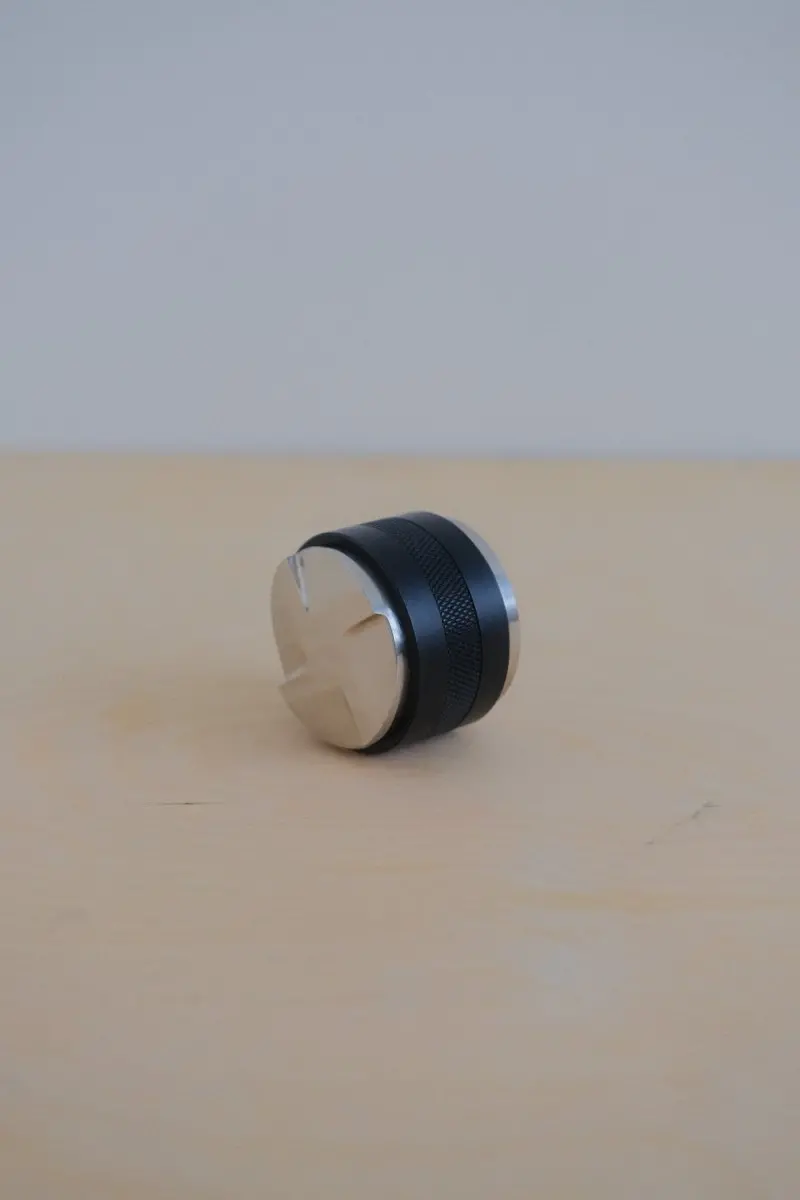 58Mm Dual-Function Espresso Tamper And Leveler Tool 1