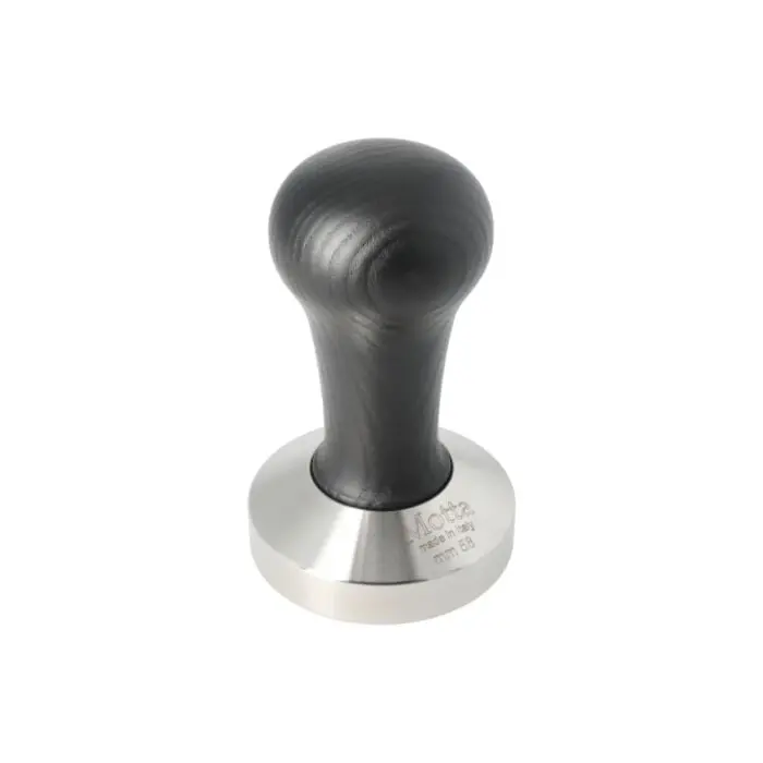 58Mm Espresso Tamper With Ergonomic Black Wooden Handle 1