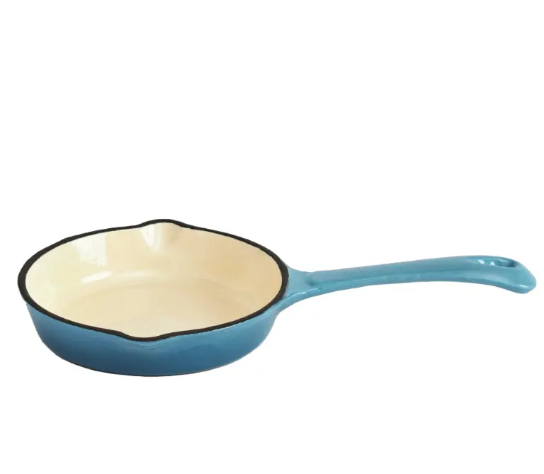6.5-Inch Enameled Cast Iron Skillet – Agave Color 1