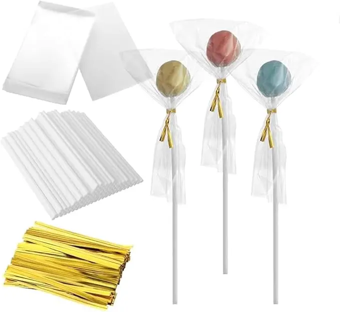 6-Inch Lollipop Sticks – Assorted Candy Craft Set 1