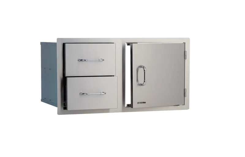 76Cm Door-And-Drawer Combo Cabinet – Space-Efficient Storage Solution 1