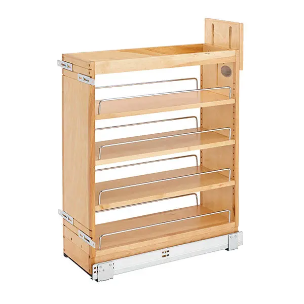 8-Inch Pull-Out Cabinet Spice Organizer 1