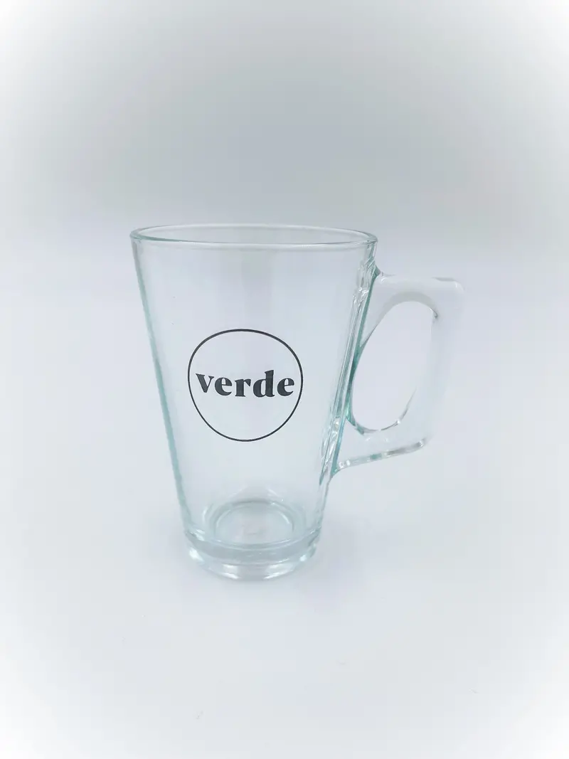 8Oz Latte Glass For Compact Milk Beverage Serving 1