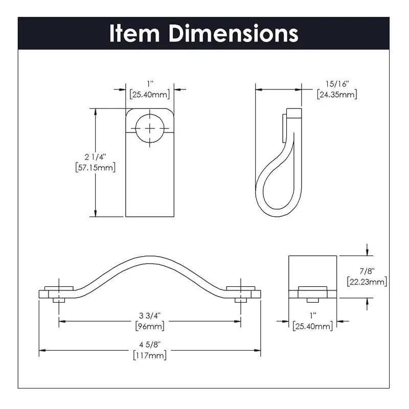 Adjustable Brown Leather Bradford Cabinet Pull – 96Mm Suggested Ctc, Chrome & Antique Brass Options 1