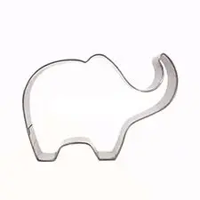 Adorable Elephant-Shaped Cookie Cutter 1