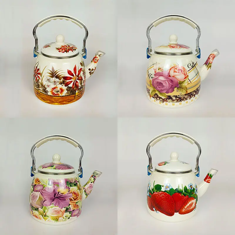 Agate Royal Enamel 3.3L Tea Pot – Integrated Strainer System 1