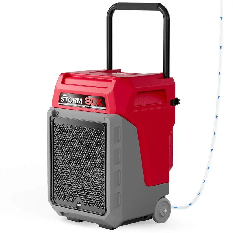 Alorair Storm 80X Commercial Dehumidifier – 170 Pint/Day Industrial Unit For Basements & Water Damage Restoration 1