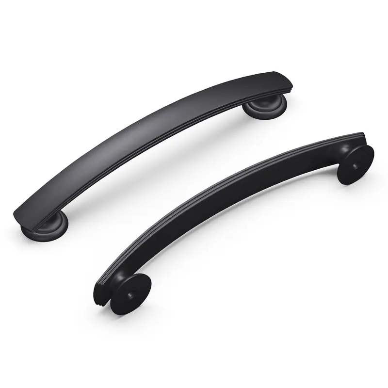American Diner Cabinet Pull – 5-1/16" (128 Mm) Center-To-Center, Matte Black 2