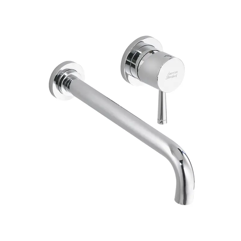 American Standard Serin Wall-Mount Lavatory Faucet – Single-Handle, Polished Chrome Finish 1