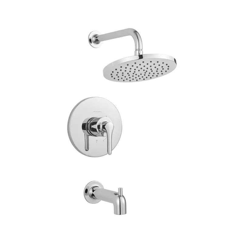 American Standard Studio S Tub & Shower Trim Kit With 1.8 Gpm Rain Showerhead 1