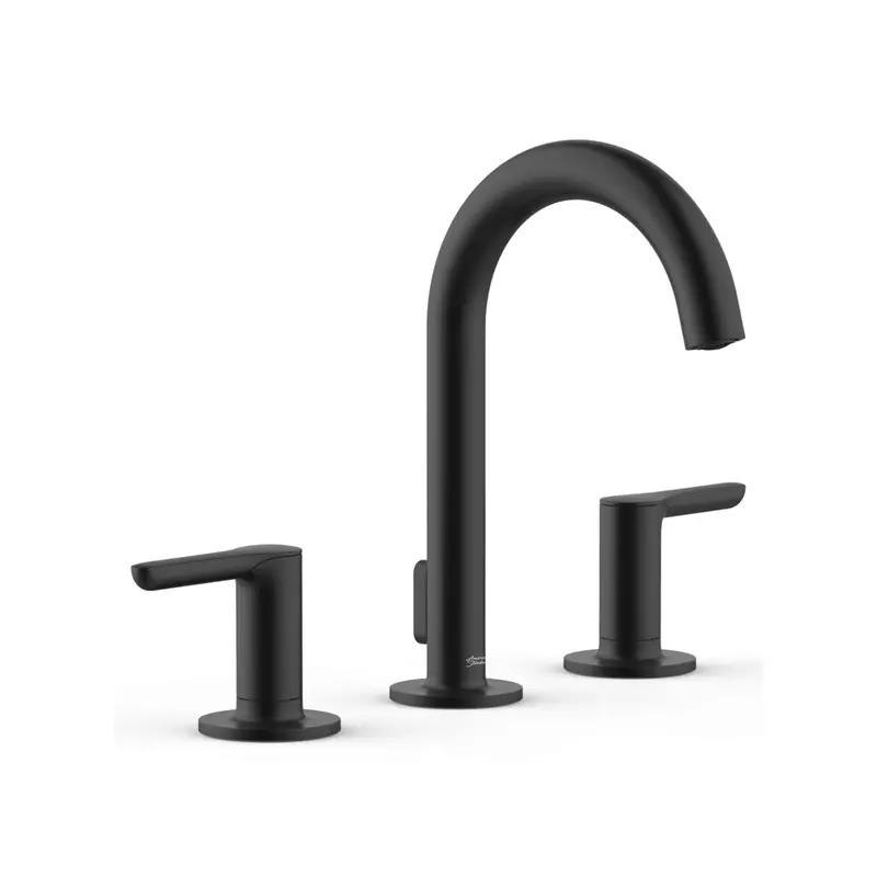 American Standard Studio S Widespread Bathroom Faucet – 8-Inch Spread, Two Lever Handles, 1.2 Gpm 1