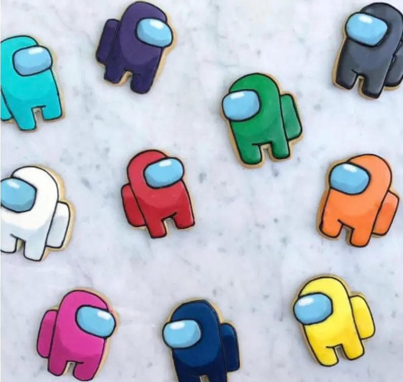 Among Us–Themed Cookie Cutter Set 1