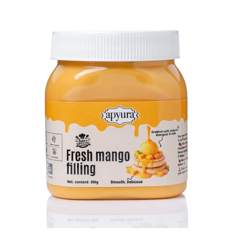 Apyura Fresh Mango Filling Spread – Tropical Fruit Flavor For Baking 1