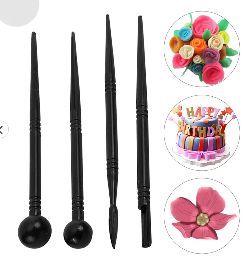 Ball Tool Flower Modeling Kit For Sugarcraft & Gum Paste Flowers 1