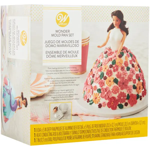 Barbie Doll Shaped Wonder Mold Cake Pan Set – Wilton 1