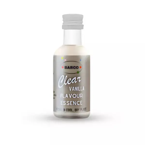 Barco Clear Vanilla Flavoring – 40 Ml Concentrated Baking Extract 1