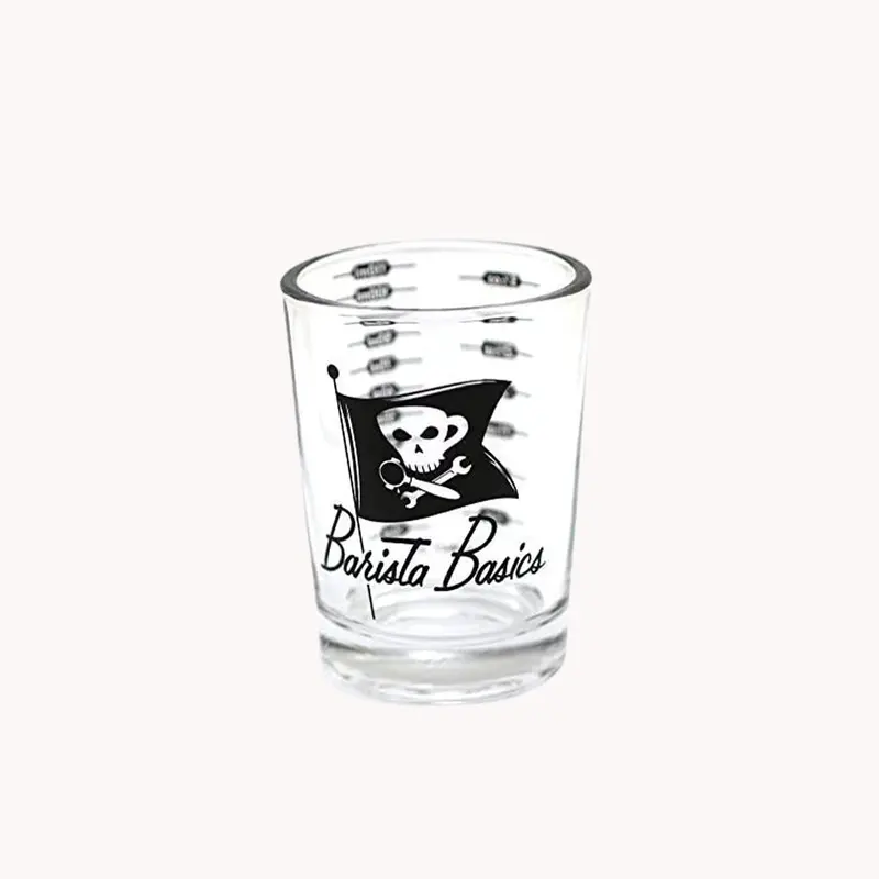 Barista Basics 110Ml Measuring Glass With Internal Graduation Lines 1
