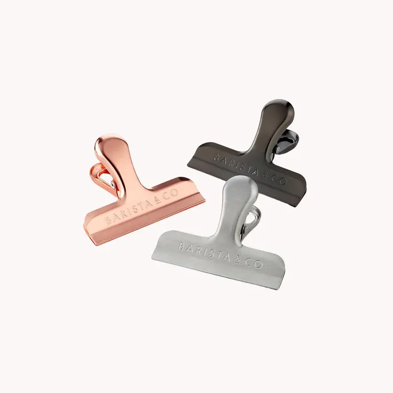 Barista & Co Reusable Coffee Bag Clips – Pack Of 3 1