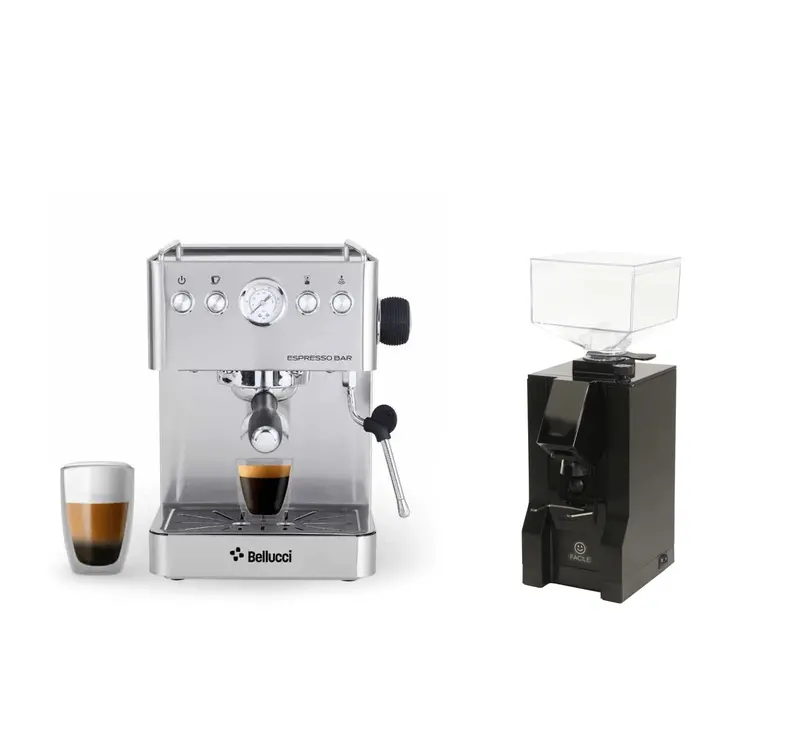 Bellucci Espresso Bar + Eureka Facile Bundle 1