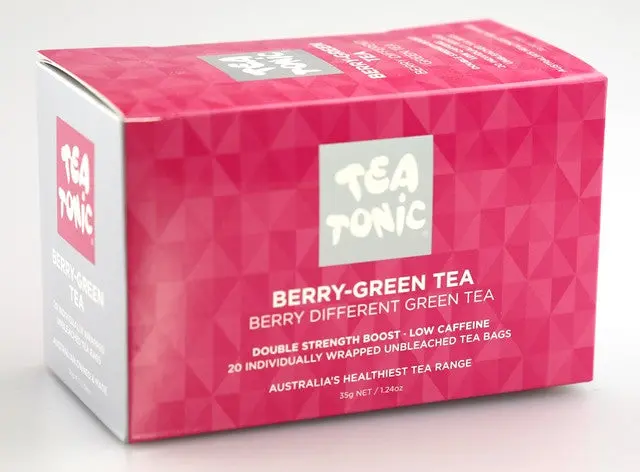 Berry-Green Antioxidant Tea Blend – 20 Refreshing Tea Bags 1