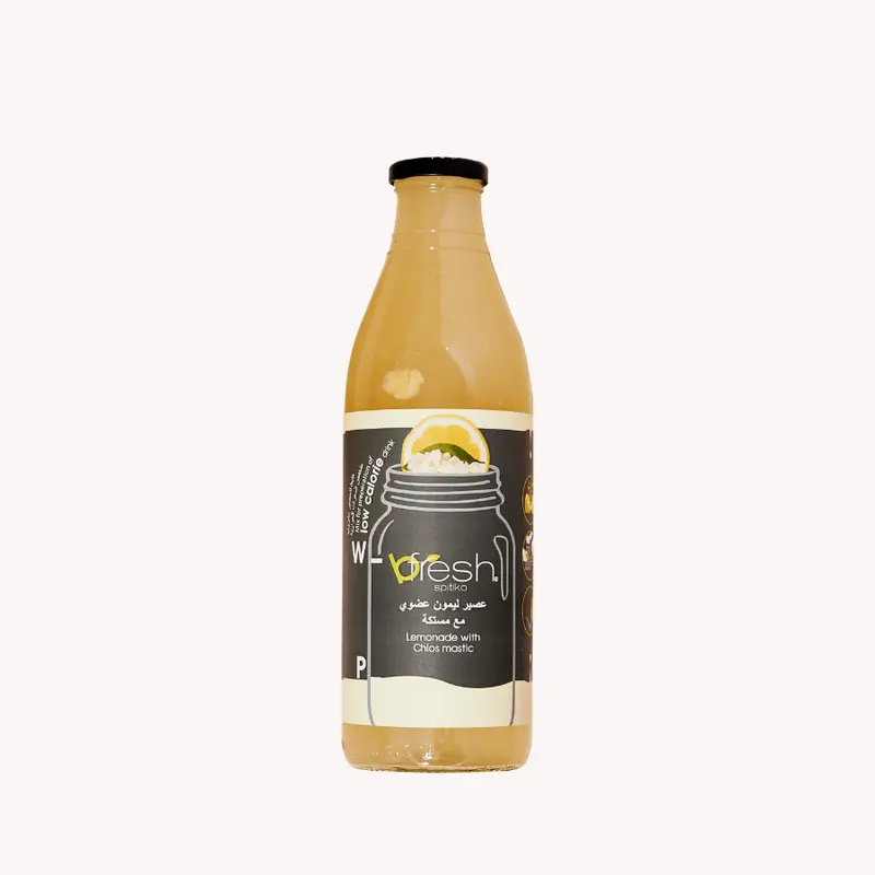 Bfresh Lemonade Infused With Chios Mastic – 1-Liter Bottle 1