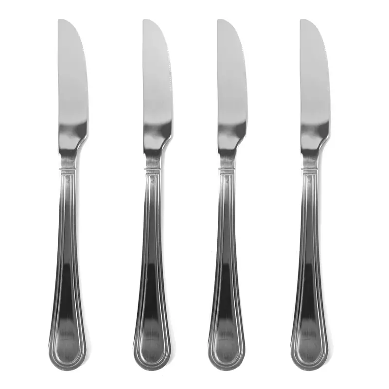 Big5 (Bv) Stainless Steel Table Knives – 4-Piece Set 1