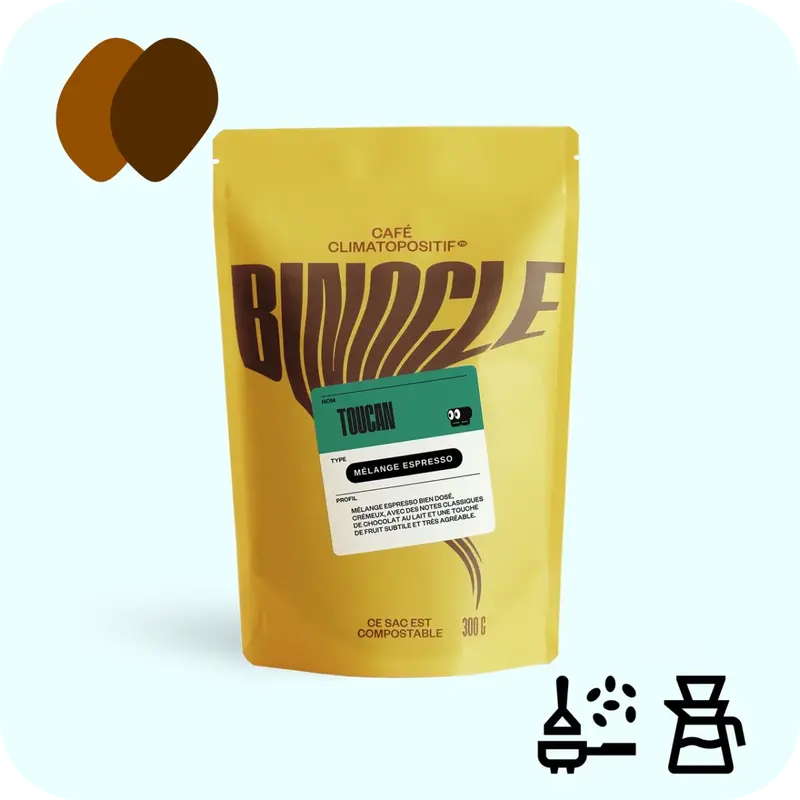 Binocle Toucan Whole Bean Coffee – Bright, Citrus-Forward Light Roast 1