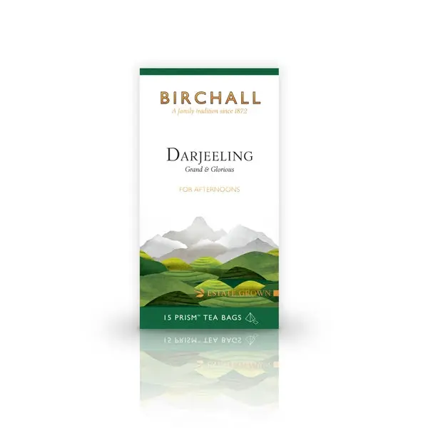 Birchall Darjeeling Pyramid Tea Bags – 15 Count 1